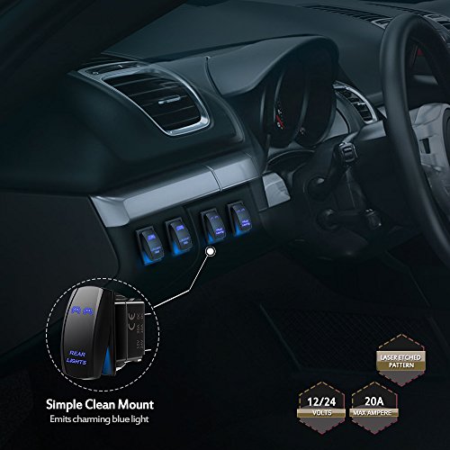 4 MICTUNING+MIC+LSR12+Lights+Rocker+Switch