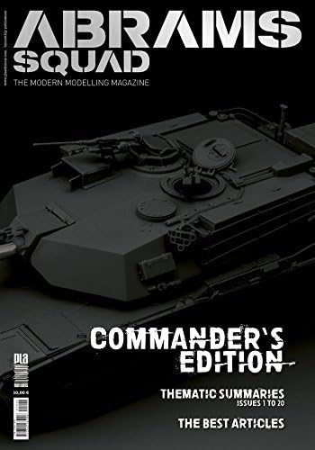 PLA Editions Abrams Squad Commander's Edition Thematics Summaries Issue 1 to 20 The Best Articles working AFV models magazine special issue [1 to 20 Special Issue]