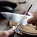 KUMA Kitchen Knife Sharpener - USER FRIENDLY - 8 Inch Steel Honing Rod for Sharpening your Chef's Knife, Carving Knife, Chopping Knives, And More! - Easily Hone & Recover Your Sharp Edge Today!