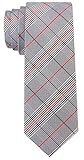 Scott Allan Mens Houndstooth Plaid Necktie