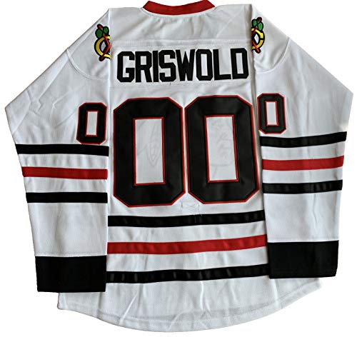 image for Wudu Clark Griswold #00 X-Mas Christmas Vacation Movie Hockey Jersey W