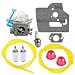 Hipa 545081848 C1Q-W40A Carburetor with Gasket Fuel Line Filter for Husqvarna 128c 128cd 128l 128ld 128ldx 128r Trimmer Edger primary