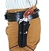 Historical Emporium Standard Left Hand Western Holster Plain Leather Black