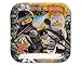 American Greetings Ninjago Paper Dessert Plates, 8-Count