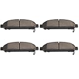 SCITOO D1401 Front Ceramic Brake Pads Sets Fit For
