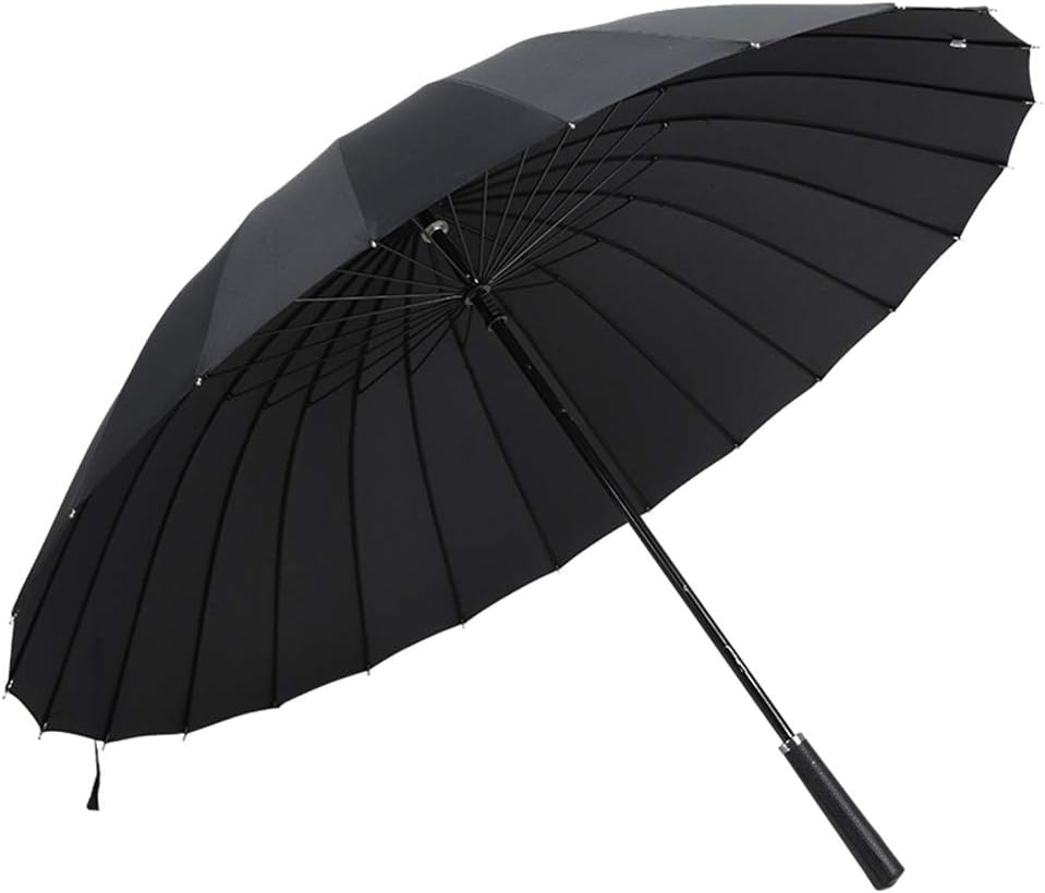 Long Handle Umbrella 24 Bone Umbrella Stand Large Windproof Rain Dual