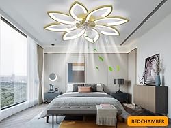 SPEVCH 35" Ceiling Fans with Lights, Modern Ceiling