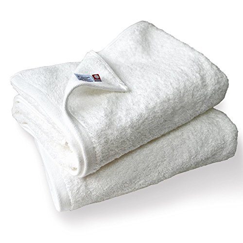 CYBERL Leon Bath Towel Set of Two White