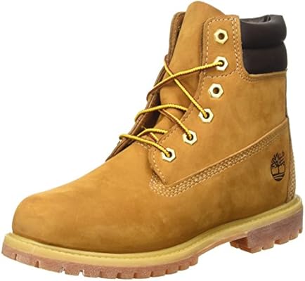 timberland 6 inch double collar boots wheat nubuck