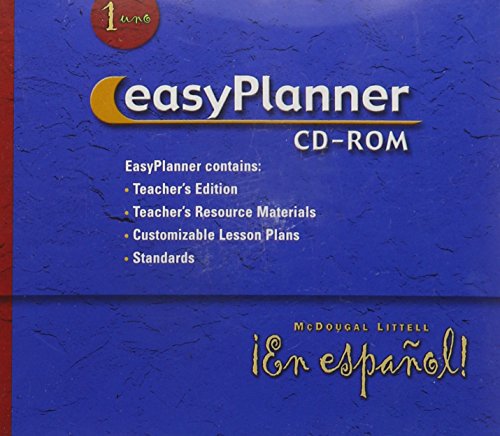 ¡En español!: EasyPlanner CD-ROM Level 1