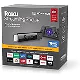 Roku Streaming Stick+ | HD/4K/HDR Streaming Device with Long-range Wireless and Voice Remote with TV Controls (Renewed)