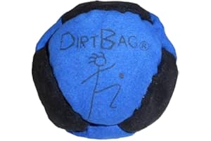 DIRTBAG Classic Footbag Hacky Sack, Handmade, Pro-Grade Durability, Premium Quality, Original Design, Vibrant Color