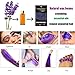 Wax Warmer - Cusomik Waxing Hair Removal Kit Wax Heater with 4 Hard Wax Beans and 20 Wax Applicator Sticks Summer Ready-Painlessly Remove Hair From Bikini Arm Legs at Home