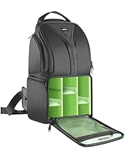 Neewer Kamera-Riemen-Rucksack 9.8x7.9x16.9 Inch / 24.9x20x42.9 von Centimeter Wasserdicht leicht und robust für DSLR und Mirrorless Kamera (Canon Nikon Sony Pentax Olympus Fujifilm Panasonic) Lila