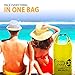 Waterproof Dry Bag - Free Waterproof Smart Phone Pouch Included. Roll Top Dry Sack Keeps Your Gear Dry when Boating, Scuba Diving, Hiking, Camping, Kayaking, at the Beach and other outdoor activities.