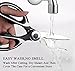 Kitchen Shears, M MH ZONE Premium Heavy Duty Multifunction Ultra Sharp Utility Kitchen Scissors with Sharp Blade Cover, Perfect Fathers Day Gifts (Black&White)
