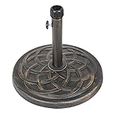 Blissun Heavy Duty Patio Market Umbrella Base Stand (Concrete)