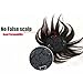 Oubeca 100% Remy Human Hair Top Piece Virgin Human Hair Toupee Handwoven Bangs Clip In Extensions For Thin Hair …