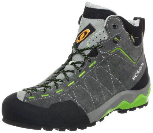 Scarpa Tech Ascent GTX Approach Boot,Shark,45 EU/11.5 M US, Shoes Direct