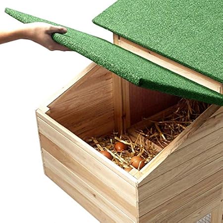 Idmarket Poulailler Comfort Avec Pondoir En Bois