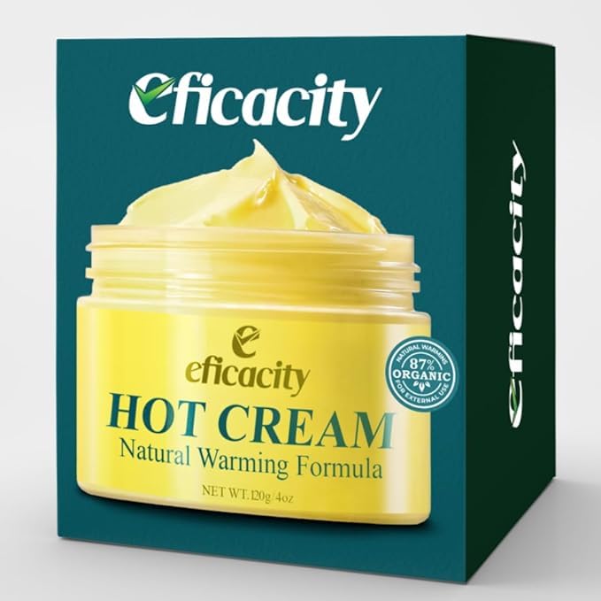 Photo 1 of ***FACTORY SEALED***Eficacity Hot Cream - Natural Warming Formula by Robutop