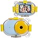 Abdtech Digital Camera for Kids, Waterproof Camera Underwater Kid Video Action Camcorder with 2.4 Inch Screen 16GB TF Card, Best Idea Toys Gifts for 4-10 Year Old Girls Boys Outdoor Party(Blue)