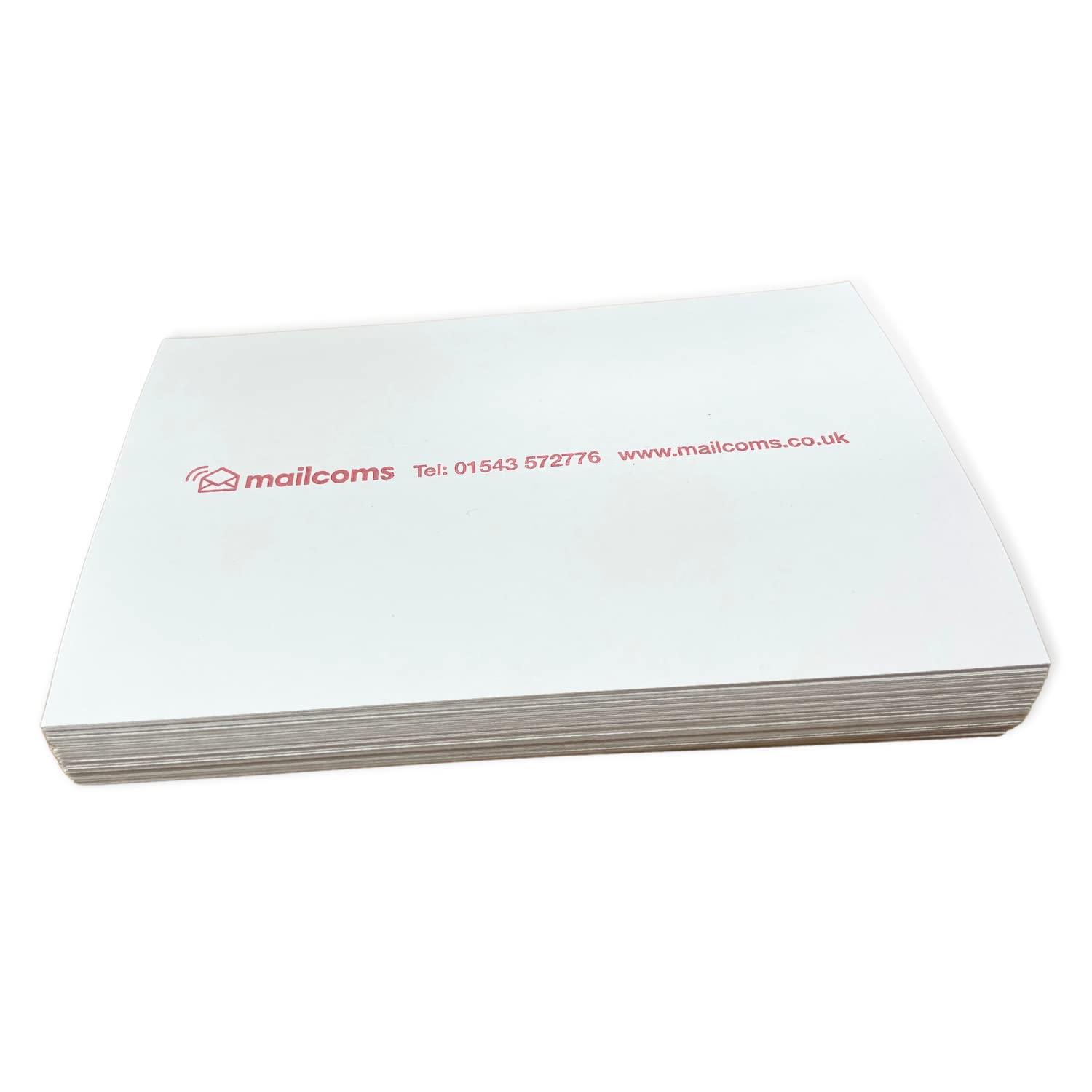Mailcoms Universal Double Sheet White Labels - Extra Long, 175 mm - Compatible with Franking Machine - Pack of 200, 500, 1000 (500)