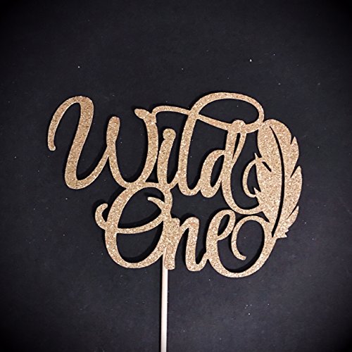 Wild One Cake Topper, Wild One Party Decoration, First Birthday Cake Topper, One Cake Topper, 1st Birthday Cake Topper, Tribal Cake Topper, Boho Birthday Party Decorations