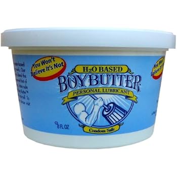 Boy Butter Personal Lube, H2O Formula (8 Oz. Tub)