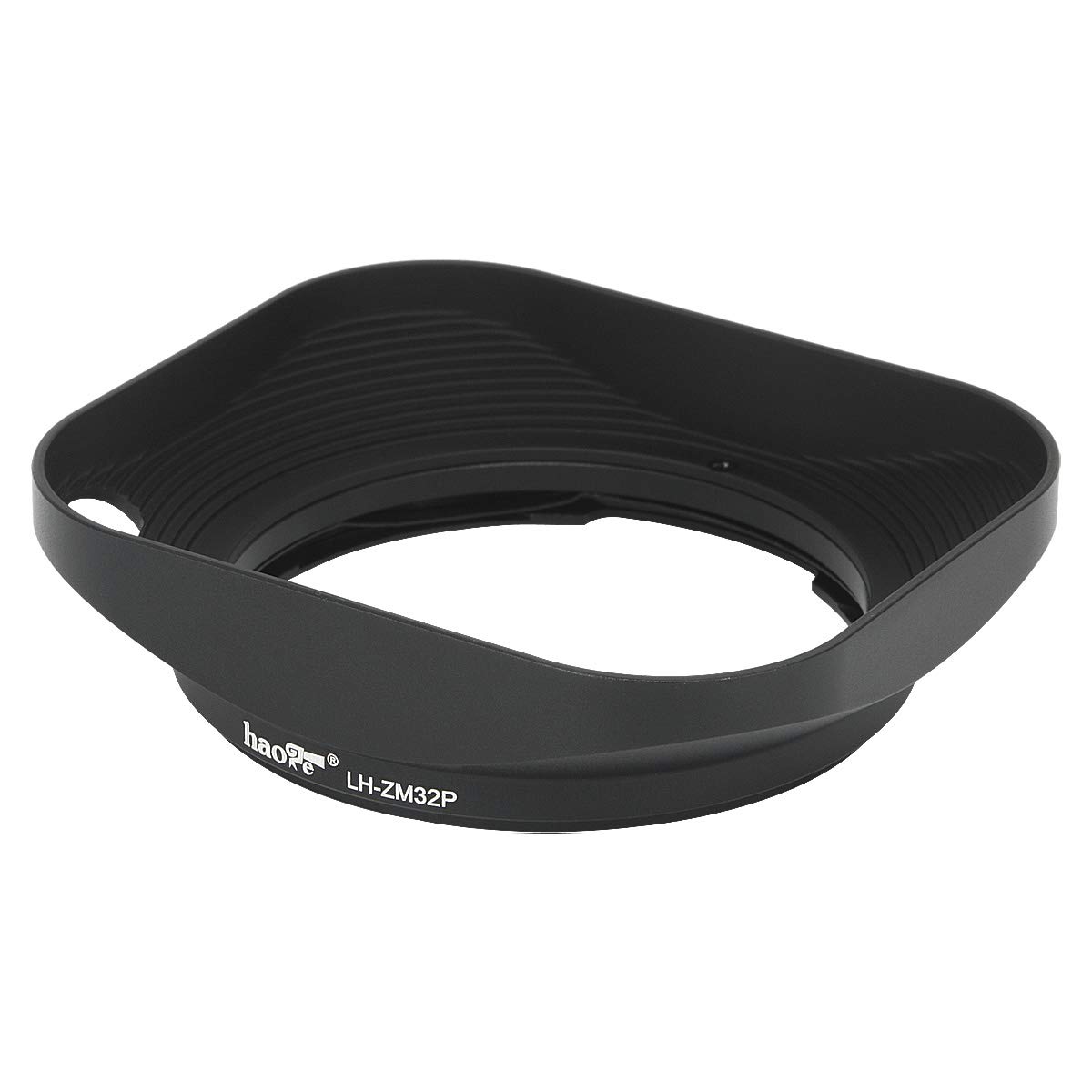 Haoge LH-ZM32P Bayonet Metal Rectangular Square Lens Hood for Carl Zeiss Distagon T 1.4/35 35mm f1.4 ZM Lens Hollow Out Designed Black