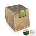 Naturally Chic Palm Leaf Bowls Bamboo Bowls Disposable 5 Inch Square Party (25 pcs) - Wood & Bamboo Like, Eco Friendly, Compostable and Biodegradable Bowls for Weddings and Events