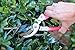 Pruning Shears OBED - 8” Professional Bypass - Hand Pruners with Durable SK-5 Sharp Stainless Steel Blade - Tree Hand Clippers with Ergonomic Pvc Coated Handle and Safety Lock Gardening Shears Tools