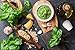 Vremi Mortar and Pestle Set - Porcelain Ceramic Dishwasher Safe Herb Spice Grinder Guacamole Salsa Maker - Apothecary Pharmacy Grade Nonporous with Silicone Base and Grip - White Black