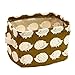 UQueen Fashion Creative Household Desktop Ambry Cotton Linen with handle Sundry Cloth Cosmetic Storage Basket Box Case Organizer (Hedgehog)