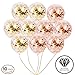 Bridal party balloon set | 10 confetti latex balloons | 1 love balloon | 1 White Curling ribbon | For a proposal, bridal shower party, engagement and birthday party