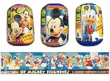 3 New Mickey Mouse and friends toy surprise eggs