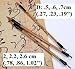 MasterChinese Excellent Medium Small Script Chinese Calligraphy Kanji Sumi Drawing Watercolor Brush Set - Wolf Hair (zhong xiao kai)