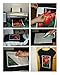 Iron-On Dark T Shirt Transfers Papers for Inkjet Printers for Dark Fabrics, Photo Quality Prints, 8 Sheets