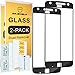 [2-Pack]-Mr.Shield for Motorola Moto Z Play [Tempered Glass] [Full Cover] [Black] Screen Protector with Lifetime Replacement