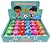 TINYMILLS 24 Pcs Soccer Stampers for Kids Party Favor Goodie Bag Stuffers Pinata Fillers Soccer Futbol Gifts Carnival Prizes Team Party Favor Rewards