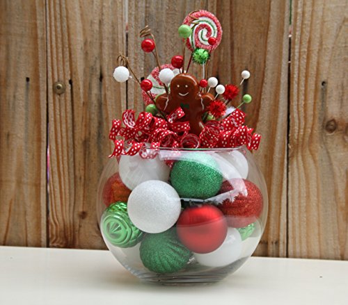 "Delectably Delicious" - Handmade Gingerbread Christmas Centerpiece - Table Decoration