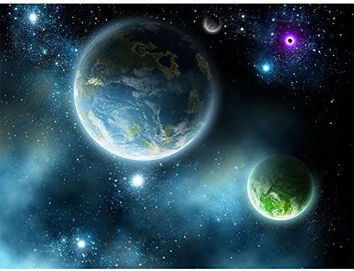 THF Full Drill Beautiful Diamond 5D DIY Diamond Painting 3D Embroidery Cross Stitch Rhinestone Mosaic Painting Home Decor Star Earth Moon 35X40CM