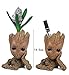 Groot Planter Pot Baby Flowerpot Cartoon Cute Model Pen Container Guardians Action Figures Toy Best For Kids 5.5