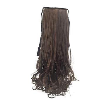 Amazon Com Tie Rope Pear Flower Ponytail Color Ponytail Straight