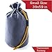 Inflatable Neck Pillow - Inflatable Travel Pillow Set for Airplane - Neck Travel Pillows for Women - Airplane Pillow for Men with Packsack - Soft Velvet Flight Pillow