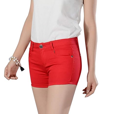hot pants red