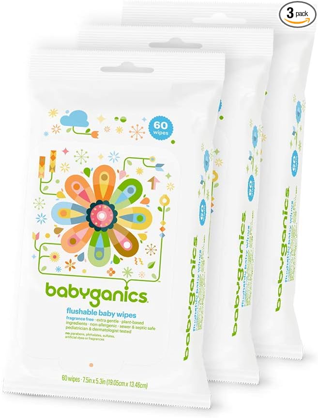 flushable baby wipes amazon