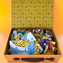 QUOKKA Giant Floor Puzzles for Kids Ages 3-5 - 2x3