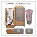 Ellaste Open Toe Yoga Socks – Non Slip Half Toe Sock with Anti Skid Grip for Yoga Pilates Barre: for Women Girl (Gray, Large)
