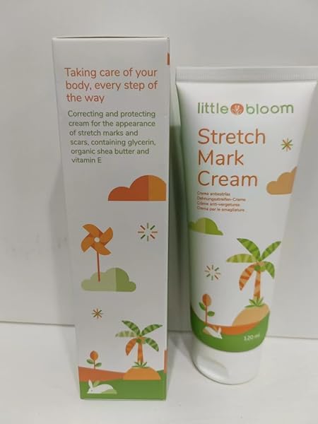 STRETCH MARK CREAM FOR PREGNANCY W/ SHEA BUTTER, VITAMIN C & E – STRETCH MARK CREAM FOR PREGNANCY, BELLY BUTTER FOR PREGNANCY, STRETCH MARK TREATMENT, PREGNANCY LOTION FOR BELLY, STRETCH MARKS REMOVAL
